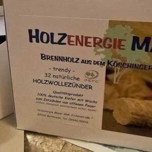 Holzwollezünder natur